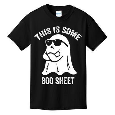 This Is Some Boo Sheet Halloween Ghost Funny Kids T-Shirt