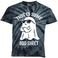 This Is Some Boo Sheet Halloween Ghost Funny Kids Tie-Dye T-Shirt