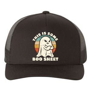 This Is Some Boo Sheet Funny Halloween Costumes Men Women Yupoong Adult 5-Panel Trucker Hat