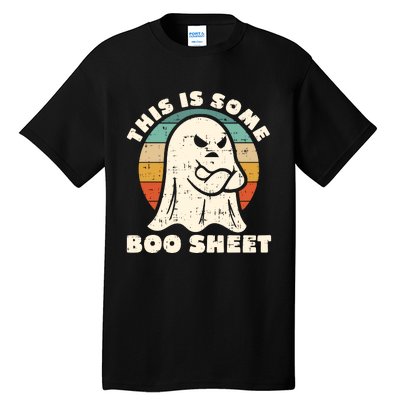 This Is Some Boo Sheet Funny Halloween Costumes Men Women Tall T-Shirt