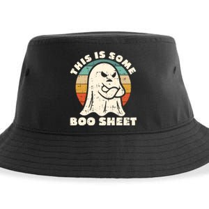 This Is Some Boo Sheet Funny Halloween Costumes Men Women Sustainable Bucket Hat