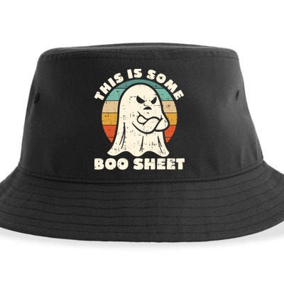 This Is Some Boo Sheet Funny Halloween Costumes Men Women Sustainable Bucket Hat