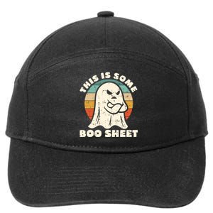 This Is Some Boo Sheet Funny Halloween Costumes Men Women 7-Panel Snapback Hat