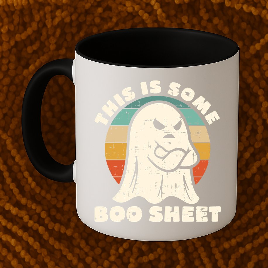 This Is Some Boo Sheet Funny Halloween Costumes Men Women Mug