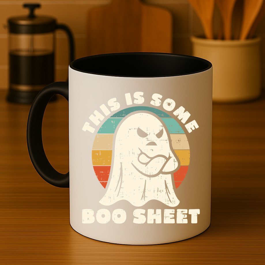 This Is Some Boo Sheet Funny Halloween Costumes Men Women Mug