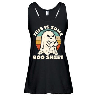 This Is Some Boo Sheet Funny Halloween Costumes Men Women Ladies Essential Flowy Tank
