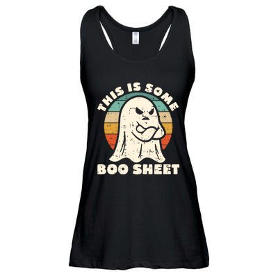 This Is Some Boo Sheet Funny Halloween Costumes Men Women Ladies Essential Flowy Tank