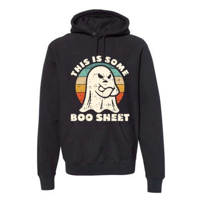 This Is Some Boo Sheet Funny Halloween Costumes Men Women Premium Hoodie