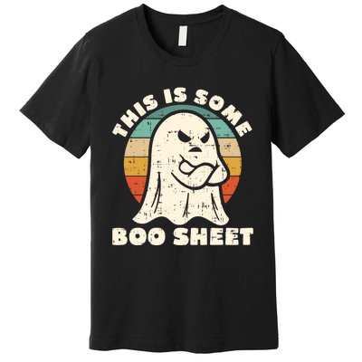 This Is Some Boo Sheet Funny Halloween Costumes Men Women Premium T-Shirt