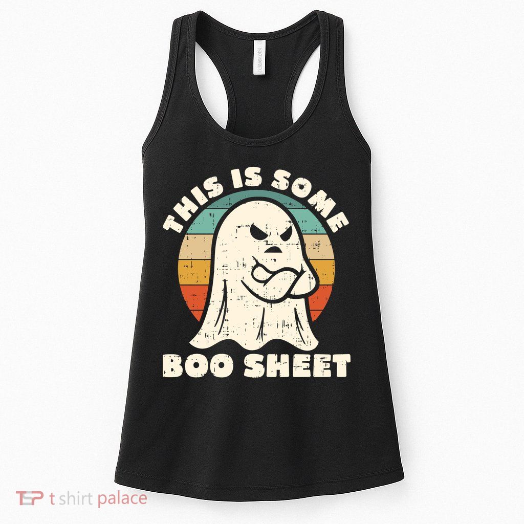 This Is Some Boo Sheet Funny Halloween Costumes Men Women Womens Tank Top