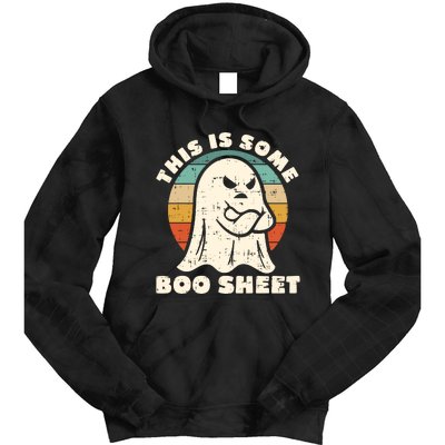 This Is Some Boo Sheet Funny Halloween Costumes Men Women Tie Dye Hoodie