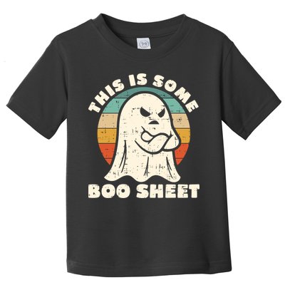 This Is Some Boo Sheet Funny Halloween Costumes Men Women Toddler T-Shirt