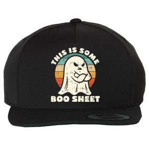 This Is Some Boo Sheet Funny Halloween Costumes Men Women Wool Snapback Cap