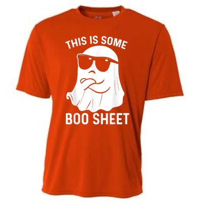 This Is Some Boo Sheet Ghost Halloween Cooling Performance Crew T-Shirt