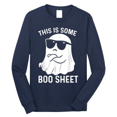 This Is Some Boo Sheet Ghost Halloween Long Sleeve Shirt