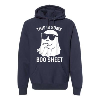 This Is Some Boo Sheet Ghost Halloween Premium Hoodie