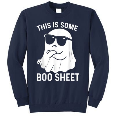 This Is Some Boo Sheet Ghost Halloween Tall Sweatshirt