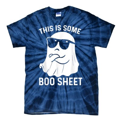 This Is Some Boo Sheet Ghost Halloween Tie-Dye T-Shirt