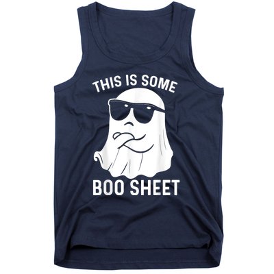 This Is Some Boo Sheet Ghost Halloween Tank Top