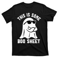 This Is Some Boo Sheet Ghost Retro Halloween Costume T-Shirt