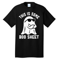 This Is Some Boo Sheet Ghost Retro Halloween Costume Tall T-Shirt