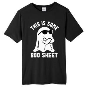 This Is Some Boo Sheet Ghost Retro Halloween Costume Tall Fusion ChromaSoft Performance T-Shirt