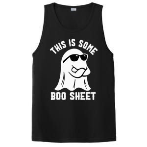 This Is Some Boo Sheet Ghost Retro Halloween Costume PosiCharge Competitor Tank