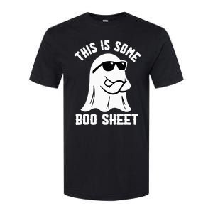 This Is Some Boo Sheet Ghost Retro Halloween Costume Softstyle CVC T-Shirt