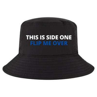 This Is Side One Flip Me Over Cool Comfort Performance Bucket Hat