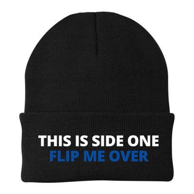 This Is Side One Flip Me Over Beanie
