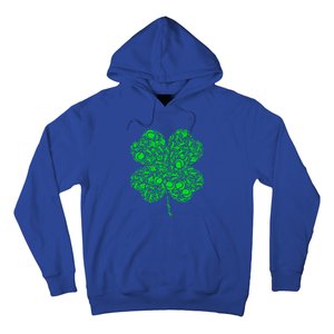 Tennis Irish Shamrock Green Lucky Clover Gift St Patrick's Day Meaningful Gift Hoodie