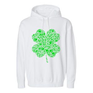 Tennis Irish Shamrock Green Lucky Clover Gift St Patrick's Day Meaningful Gift Garment-Dyed Fleece Hoodie