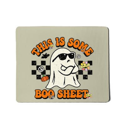 This Is Some Boo Sheet Retro Halloween Mousepad