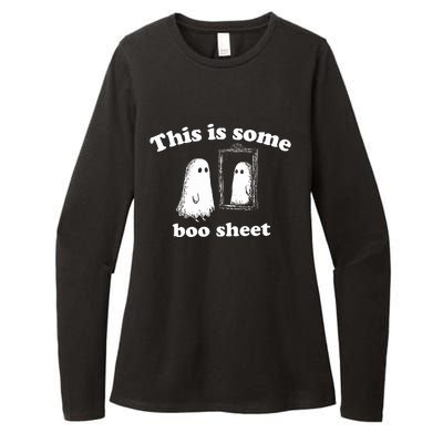 This Is Some Boo Sheet Halloween Womens CVC Long Sleeve Shirt