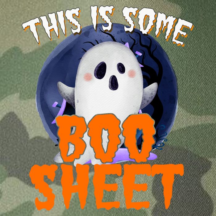 This Is Some Boo Sheet Funny Halloween Ghost Legacy Tie Dye Trucker Hat