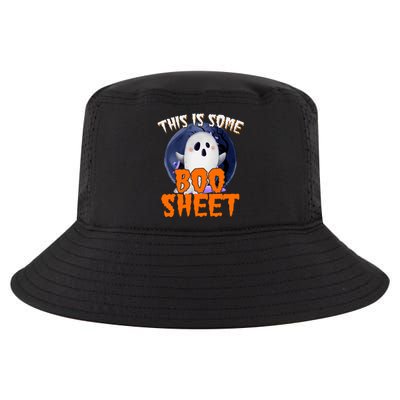 This Is Some Boo Sheet Funny Halloween Ghost Cool Comfort Performance Bucket Hat