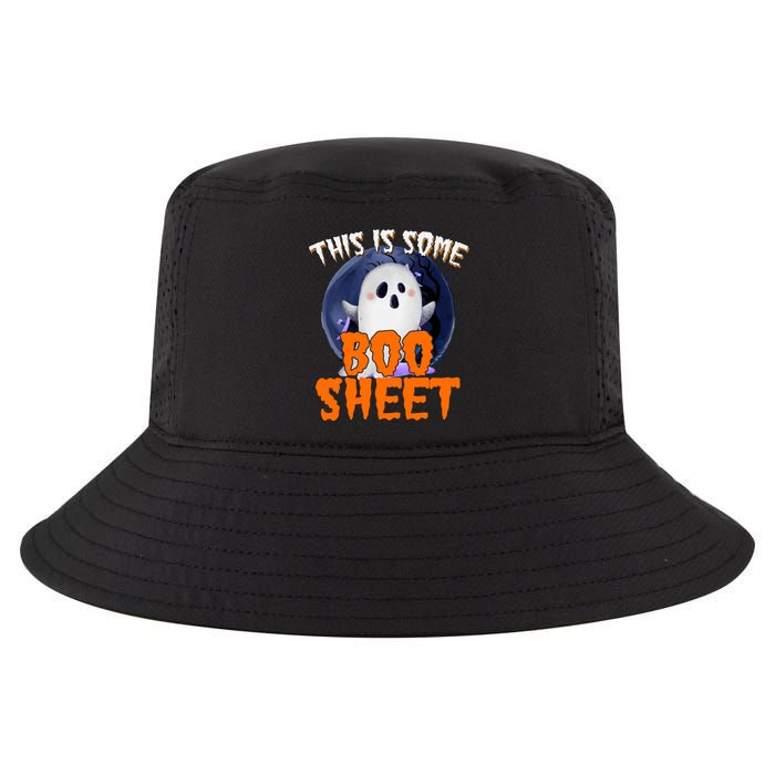 This Is Some Boo Sheet Funny Halloween Ghost Cool Comfort Performance Bucket Hat
