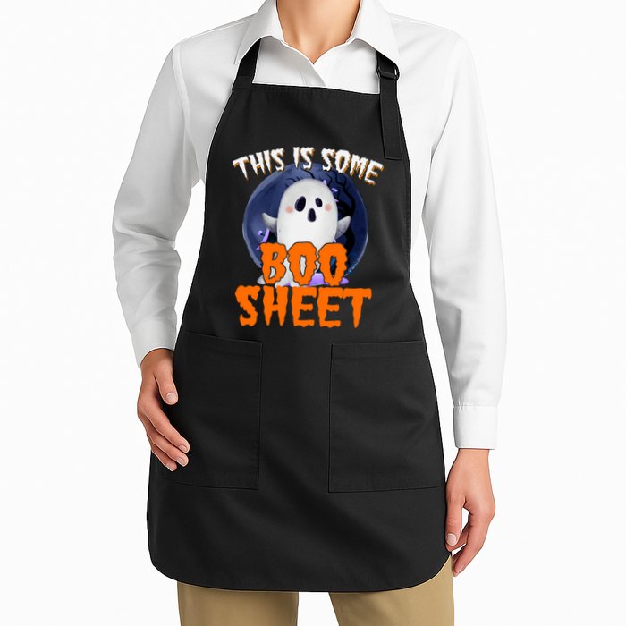 This Is Some Boo Sheet Funny Halloween Ghost Apron