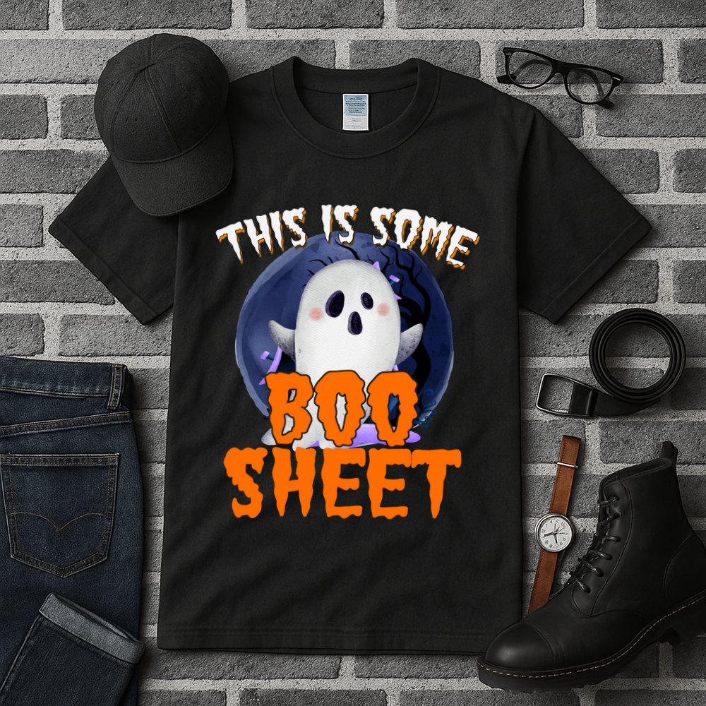 This Is Some Boo Sheet Funny Halloween Ghost Tall T-Shirt