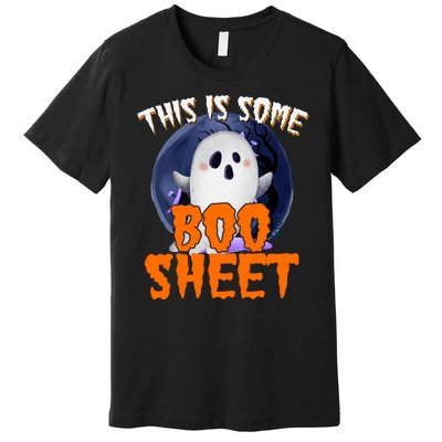 This Is Some Boo Sheet Funny Halloween Ghost Premium T-Shirt