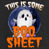 This Is Some Boo Sheet Funny Halloween Ghost 25L Jumbo Tote