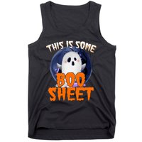This Is Some Boo Sheet Funny Halloween Ghost Tank Top