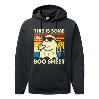 This Is Some Boo Sheet Ghost Performance Fleece Hoodie