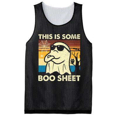 This Is Some Boo Sheet Ghost Mesh Reversible Basketball Jersey Tank