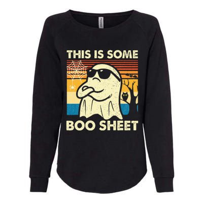 This Is Some Boo Sheet Ghost Womens California Wash Sweatshirt