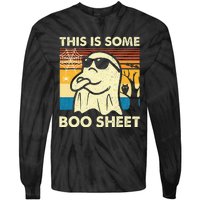 This Is Some Boo Sheet Ghost Tie-Dye Long Sleeve Shirt