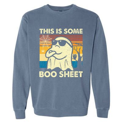 This Is Some Boo Sheet Ghost Garment-Dyed Sweatshirt