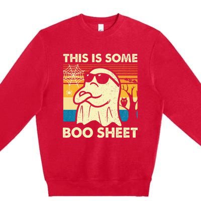 This Is Some Boo Sheet Ghost Premium Crewneck Sweatshirt