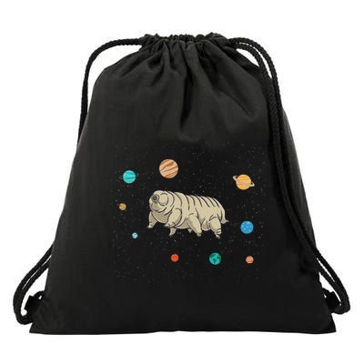 Tardigrade In Space Microbiologist Drawstring Bag