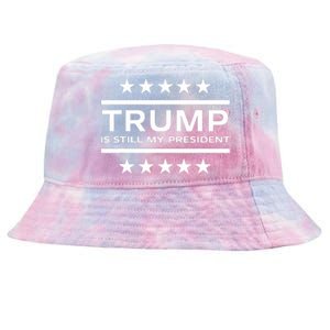 Trump Is Still My President Conservative America 2024 Usa Tie-Dyed Bucket Hat